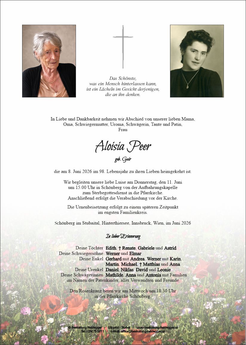 Aloisia Peer